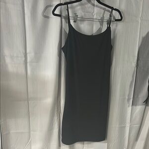 Elegant Black Slip Dress